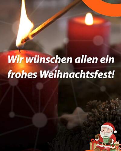 Heiligabend ist Zeit für Ruhe, Dankbarkeit und Nähe.
Pause drücken. Durchatmen. Zeit genießen. ✨
Wir wünschen euch ein...